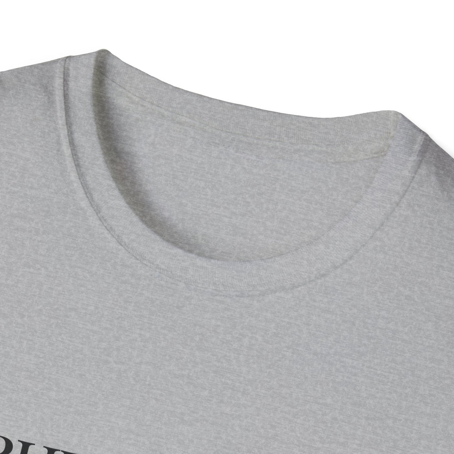 Physically Present T-Shirt — Minimal Mindfulness Tee ("Mentally Elsewhere")