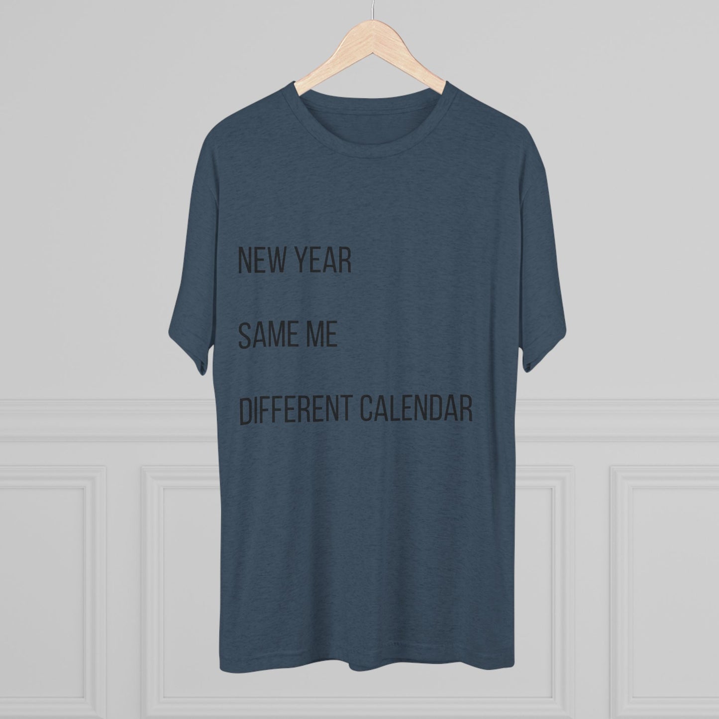New Year Same Me Tee — Funny Minimalist New Year Graphic T-Shirt