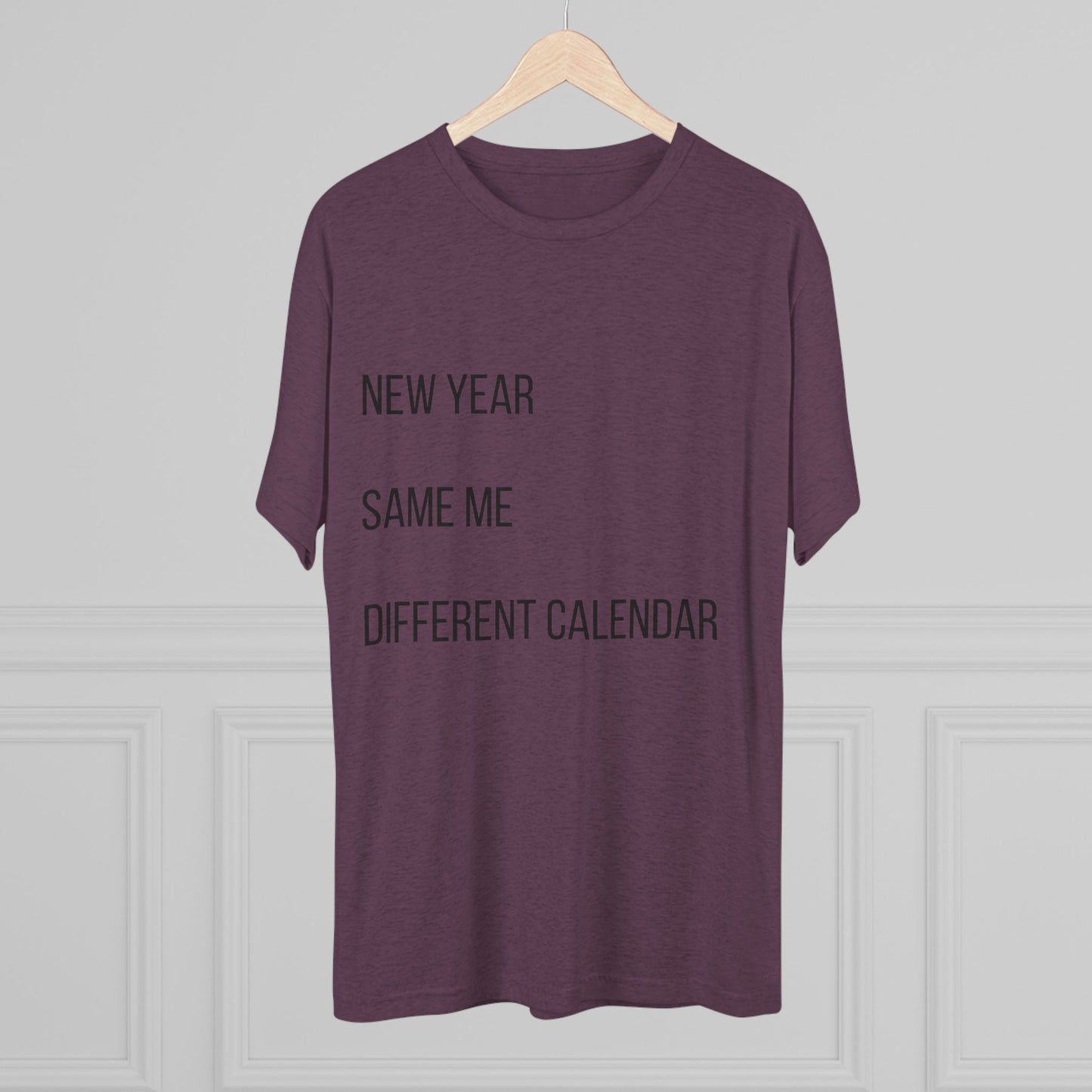 New Year Same Me Tee — Funny Minimalist New Year Graphic T-Shirt