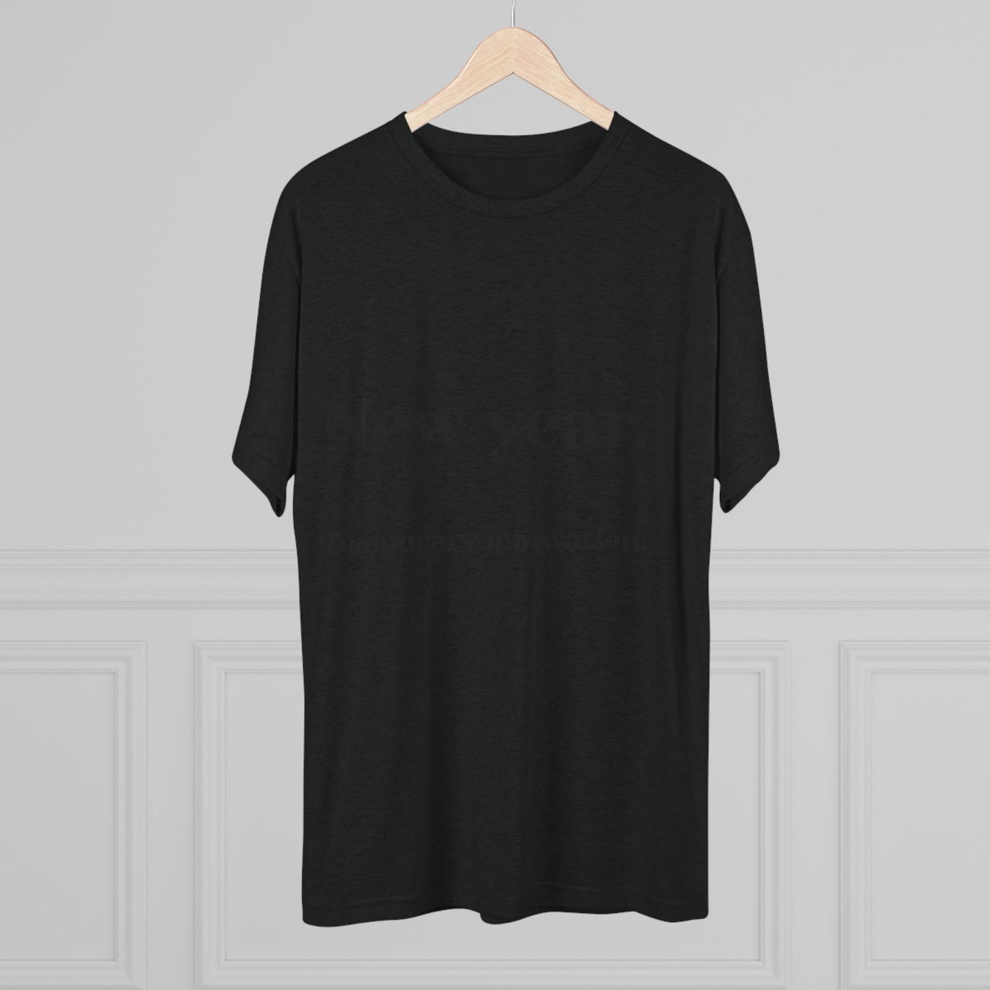Crew Tee — “New year. Temporary motivation.” Minimalist New Year Graphic Shirt