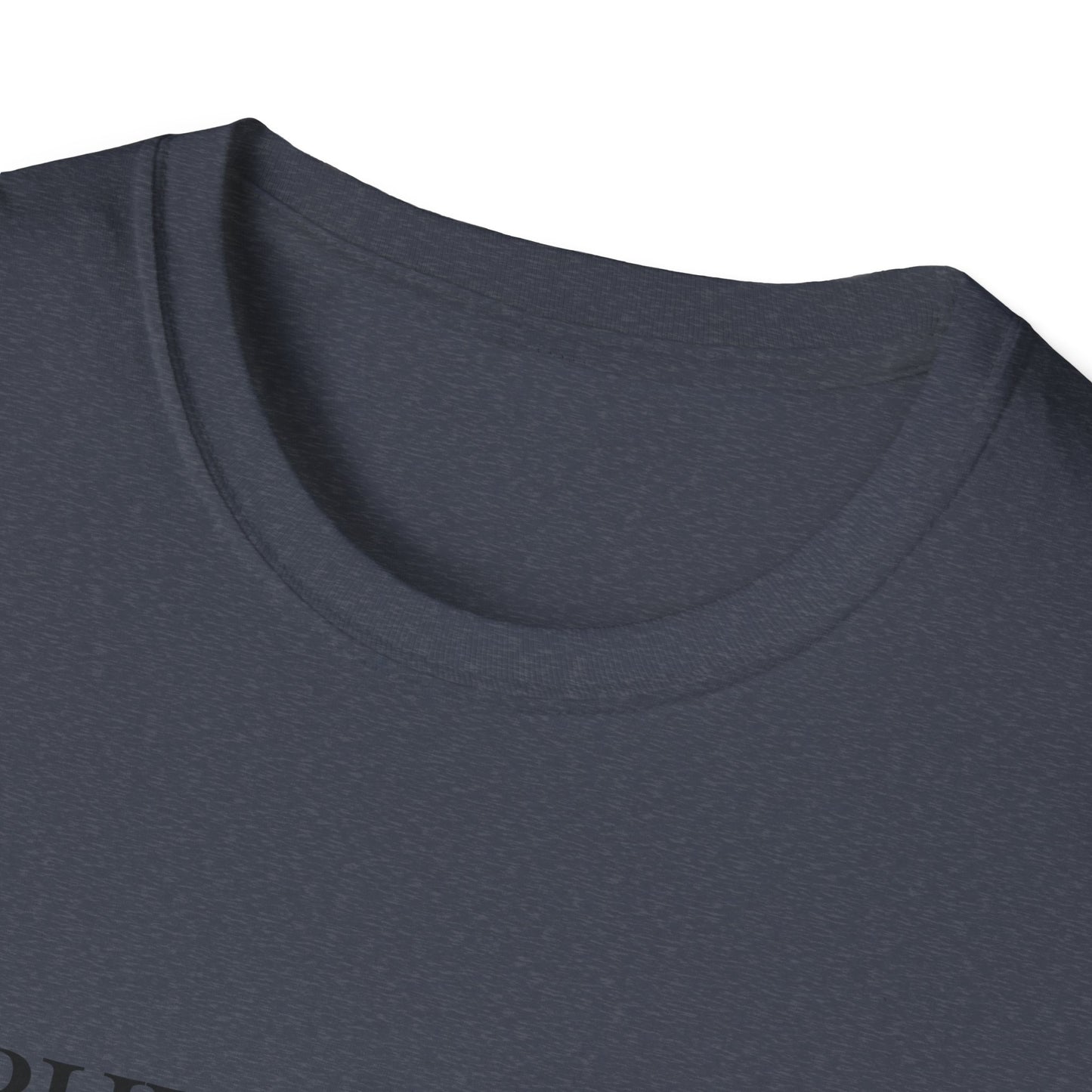 Physically Present T-Shirt — Minimal Mindfulness Tee ("Mentally Elsewhere")