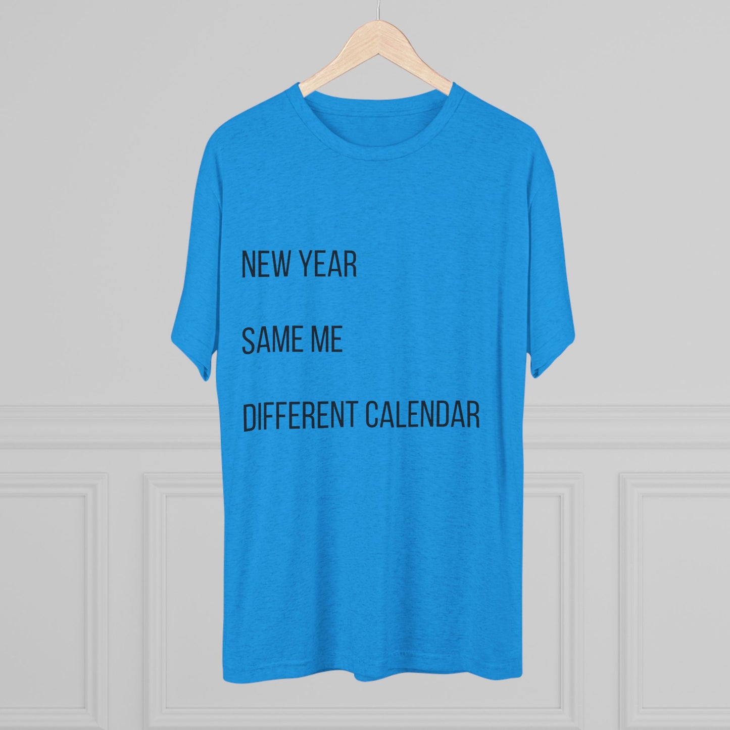 New Year Same Me Tee — Funny Minimalist New Year Graphic T-Shirt